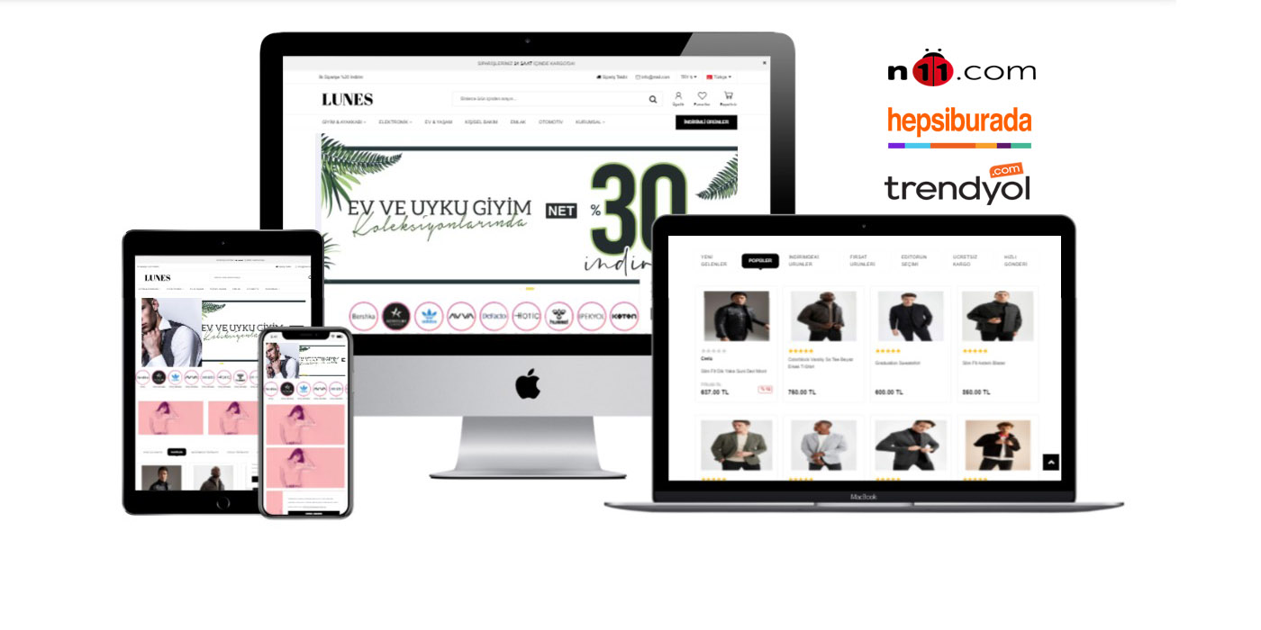 E-Ticaret Giyim Teması 2