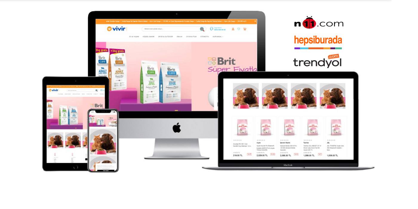 E-Ticaret Petshop Teması