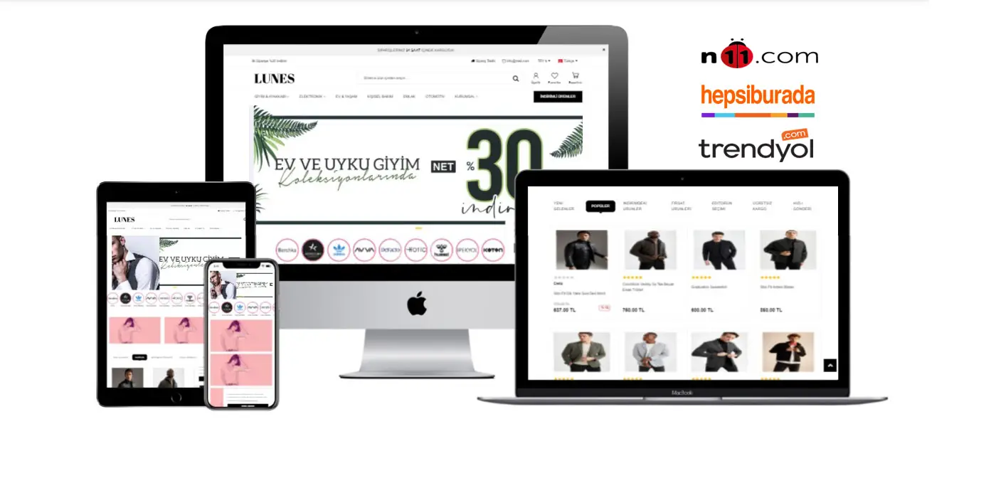 E-ticaret Giyim Teması 2