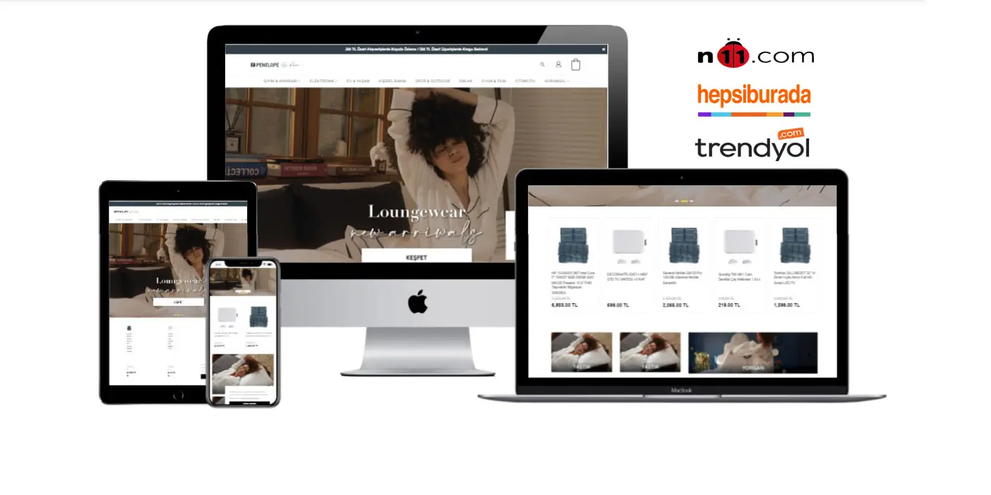 E-ticaret Ev Tekstili Teması